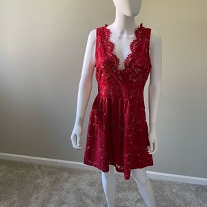 Charlotte Russe Red Party Dress